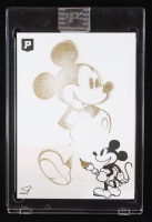 The Muralist Mickey | Disney | Original Art Sketch Card by Scott Cook (1/1 Original Art) at PristineAuction.com