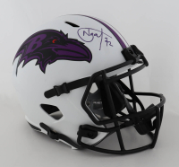 Haloti Ngata Signed Ravens Full-Size Lunar Eclipse Alternate Speed Helmet (Radtke) at PristineAuction.com