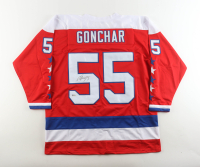 Sergei Gonchar Signed Jersey (Beckett) at PristineAuction.com