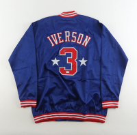Allen Iverson Signed Warm-Up Jacket (JSA) at PristineAuction.com