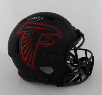 Michael Vick Signed Falcons Full-Size Eclipse Alternate Speed Helmet (JSA) at PristineAuction.com