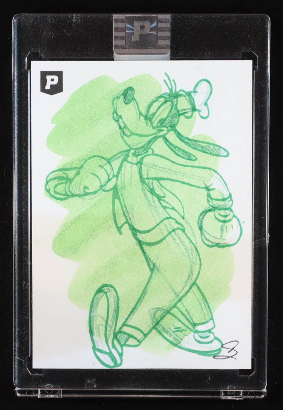 Summer Series "Relish" Goofy | Disney | Original Art Sketch Card by Scott Cook (1/1 Original Art) at PristineAuction.com Summer Series "Relish" Goofy | Disney | Original Art Sketch Card by Scott Cook (1/1 Original Art) at PristineAuction.com