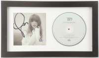 Taylor Swift Signed "The Tortured Poets Department" Custom Framed CD Insert Display (PSA) at PristineAuction.com