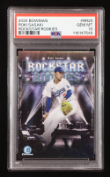 Roki Sasaki 2025 Bowman Chrome Rockstar Rookies #RR20 RC (PSA 10) at PristineAuction.com