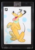 Pluto | Disney | Original Art Sketch Card by Scott Cook (1/1 Original Art) at PristineAuction.com