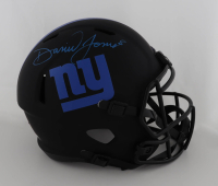 Daniel Jones Signed Giants Full-Size Eclipse Alternate Speed Helmet (Beckett) at PristineAuction.com
