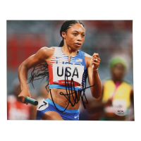 Allyson Felix Signed 8x10 Photo (PSA) at PristineAuction.com