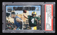 Ray Allen / Brett Favre 1997-98 Score Board Autographed Collection Sports City USA #SC5 (PSA 10) at PristineAuction.com
