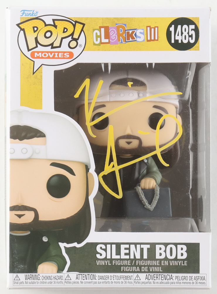 Kevin Smith Signed "Clerks III" #1485 Silent Bob Funko Pop! Vinyl Figure (Beckett) at PristineAuction.com Kevin Smith Signed "Clerks III" #1485 Silent Bob Funko Pop! Vinyl Figure (Beckett) at PristineAuction.com