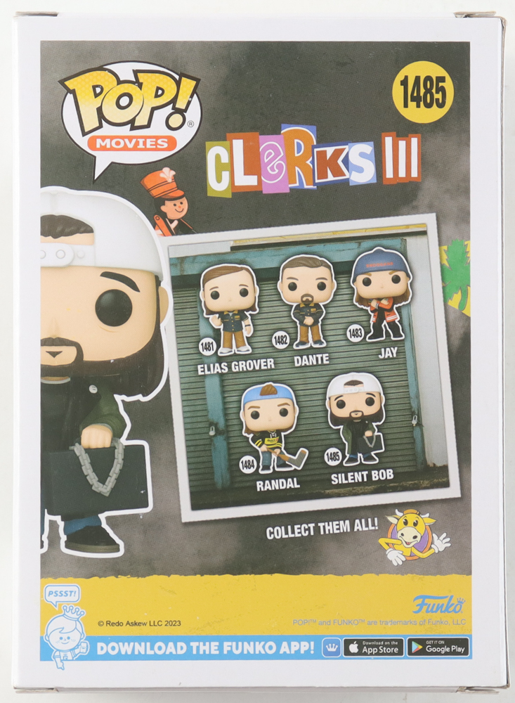 Kevin Smith Signed "Clerks III" #1485 Silent Bob Funko Pop! Vinyl Figure (Beckett) at PristineAuction.com Kevin Smith Signed "Clerks III" #1485 Silent Bob Funko Pop! Vinyl Figure (Beckett) at PristineAuction.com
