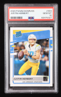 Justin Herbert 2020 Donruss #303 RR RC (PSA 10) at PristineAuction.com