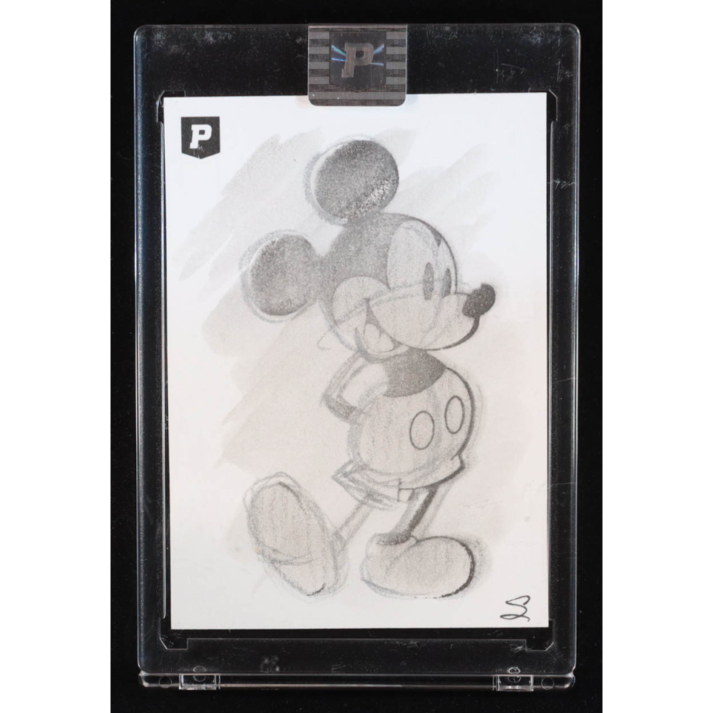 Silver Linings Mickey | Disney | Original Art Sketch Card by Scott Cook (1/1 Original Art) at PristineAuction.com