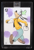 Goofy | Disney | Original Art Sketch Card by Scott Cook (1/1 Original Art) at PristineAuction.com