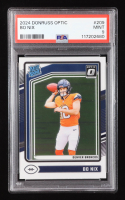 Bo Nix 2024 Donruss Optic #209 RR RC (PSA 9) at PristineAuction.com