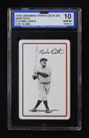 Babe Ruth 1978 Landsman Playing Card 5 of Clubs #NN (ISA 10) at PristineAuction.com