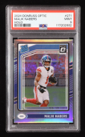 Malik Nabers 2024 Donruss Optic Holo #271 RR RC (PSA 9) at PristineAuction.com