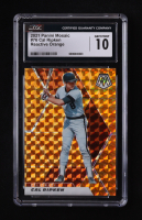 Cal Ripken Jr. 2021 Mosaic Mosaic Reactive Orange #76 (CGC 10) at PristineAuction.com