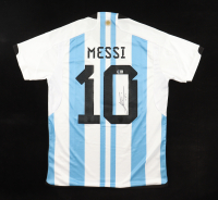 Lionel Messi Signed Argentina National Team Adidas Authentic Jersey (Beckett) at PristineAuction.com