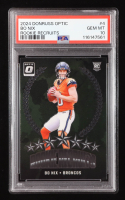Bo Nix 2024 Donruss Optic Rookie Recruits #4 RC (PSA 10) at PristineAuction.com