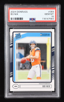 Bo Nix 2024 Donruss #369 RR RC (PSA 10) at PristineAuction.com