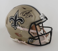 Drew Brees Signed Saints Full-Size Authentic On-Field Helmet (Beckett) at PristineAuction.com