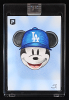 Go Big Blue! Mickey | Disney | Original Art Sketch Card by Scott Cook (1/1 Original Art) at PristineAuction.com