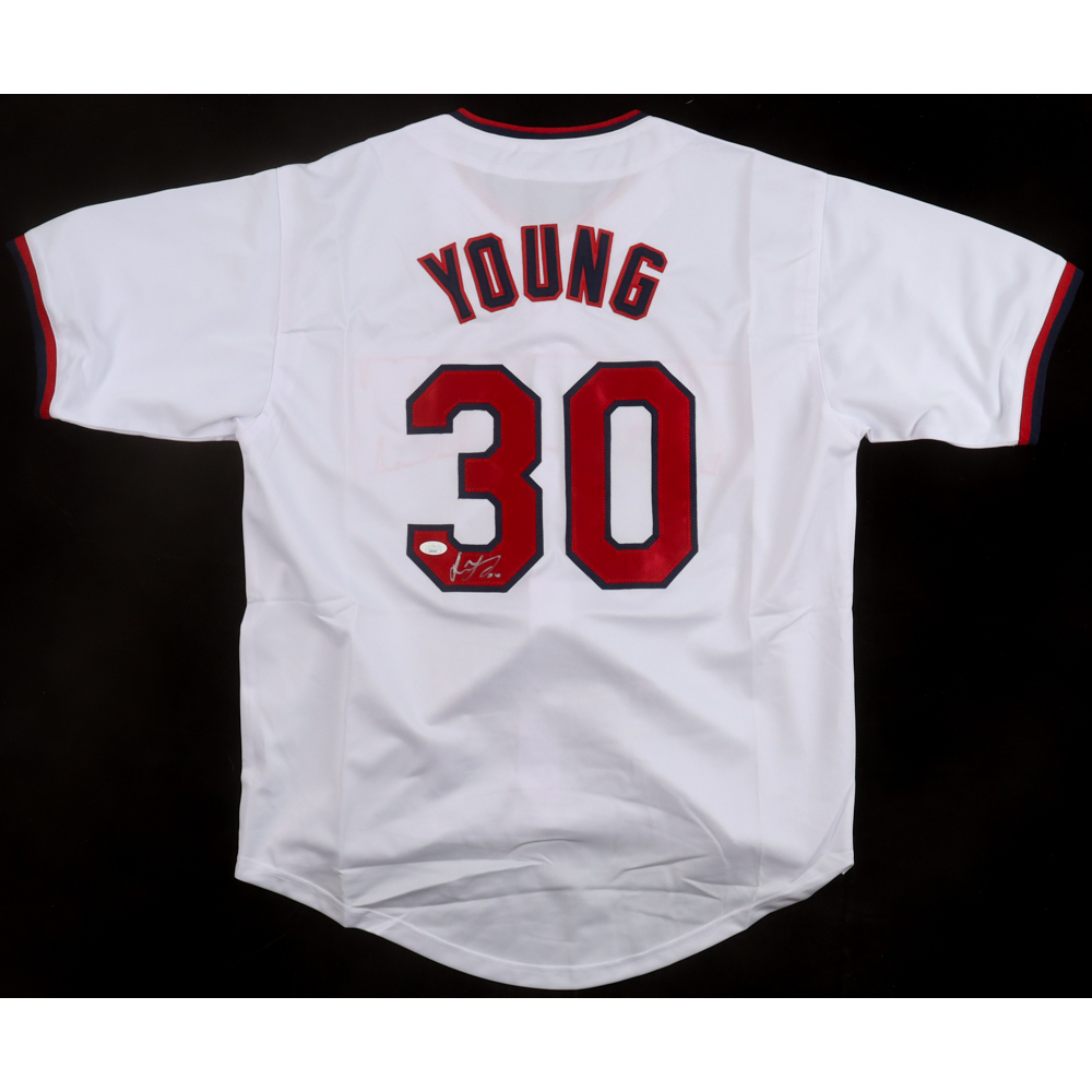 Jacob Young Signed Jersey (JSA) at PristineAuction.com