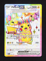 Pikachu ex 2024 Pokemon Scarlet and Violet Surging Sparks #219 UR at PristineAuction.com