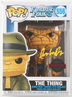 Ebon Moss-Bachrach Signed "Fantastic 4" #556 The Thing Funko Pop! Vinyl Figure (JSA) at PristineAuction.com