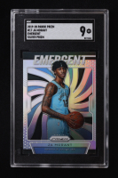 Ja Morant 2019-20 Panini Prizm Emergent Silver Prizm #17 (SGC 9) at PristineAuction.com