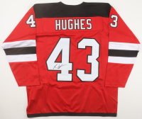 Luke Hughes Signed Jersey (JSA) at PristineAuction.com
