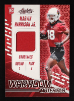 Marvin Harrison Jr. 2024 Absolute War Room Materials #4 RC #034/199 at PristineAuction.com