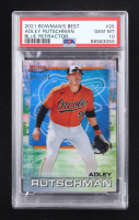 Adley Rutschman 2021 Bowman's Best Blue Refractor #25 #045/150 RC (PSA 10) at PristineAuction.com
