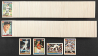 1991 Topps Canadian O-Pee-Chee Baseball Complete Set of (792) Cards with Chipper Jones #333 RC, Nolan Ryan #1, Barry Bonds #570, Ken Griffey Jr. #790 at PristineAuction.com