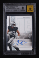 Brock Bowers 2024 Topps Signature Class Rookie Autographs Class I #RCABB (BGS 9 | Auto 10) at PristineAuction.com