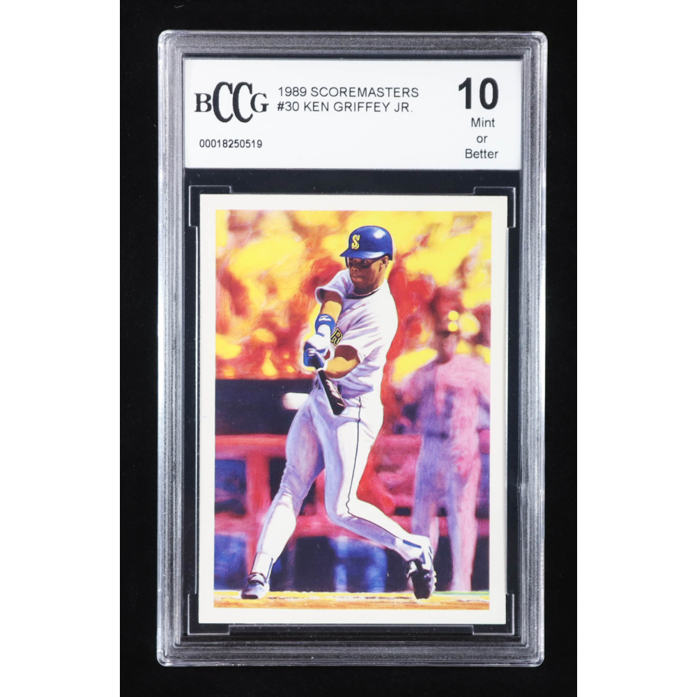 Ken Griffey Jr. 1989 Scoremasters #30 RC (BCCG 10) at PristineAuction.com