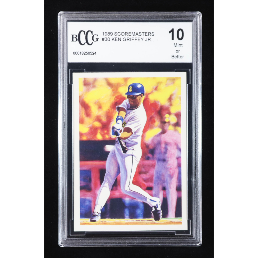 Ken Griffey Jr. 1989 Scoremasters #30 RC (BCCG 10) at PristineAuction.com
