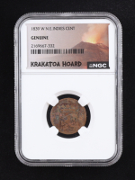 1839-W N.E. Indies Cent - Krakatoa Hoard (NGC Genuine) at PristineAuction.com