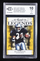Bo Jackson 2023 Leaf Special Release Legends Achievement Gold #LA01 #22/25 (BCCG 10) at PristineAuction.com