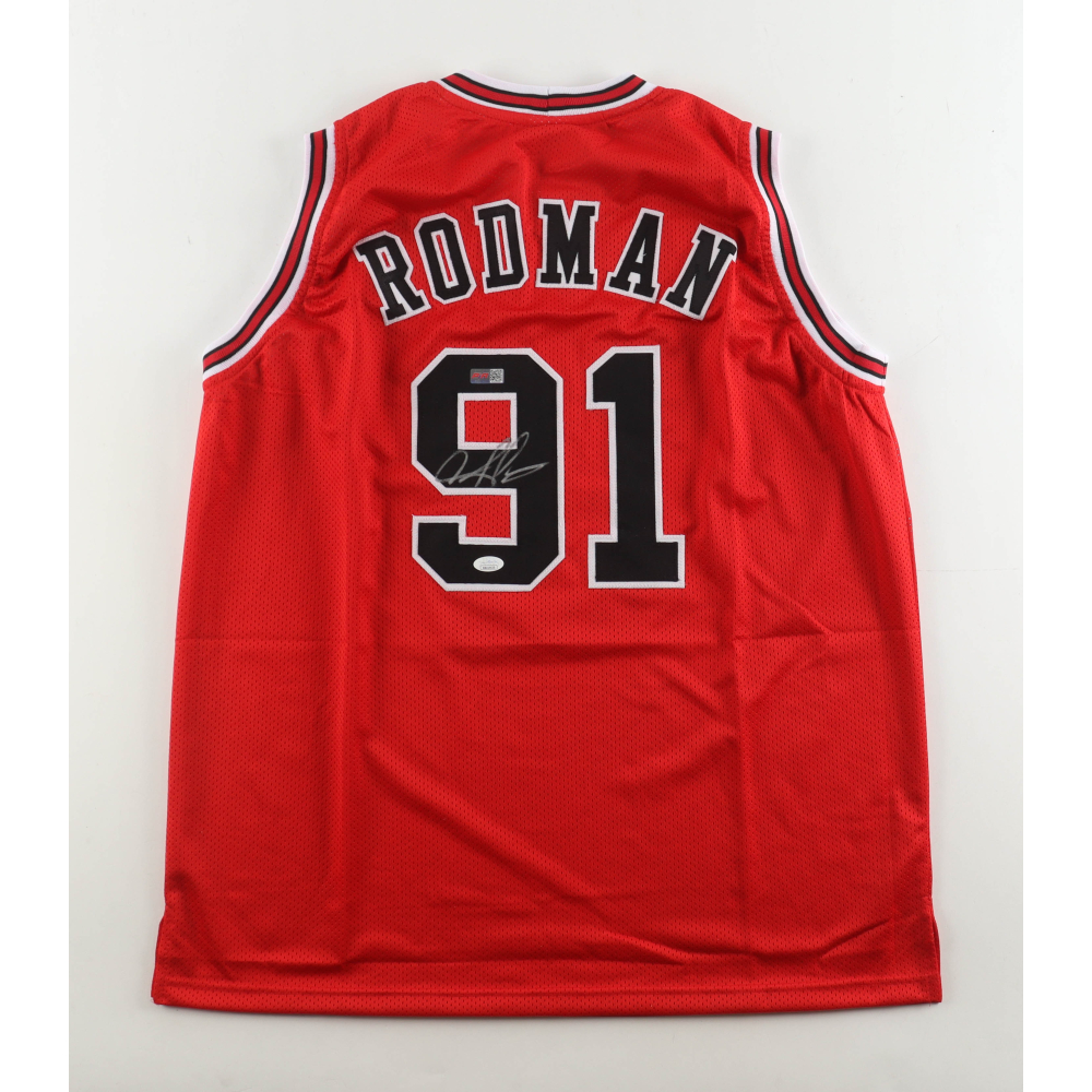 Dennis Rodman Signed Jersey (JSA) at PristineAuction.com