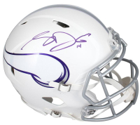 Sam Darnold Signed Vikings Full-Size Authentic On-Field Alternate Speed Helmet (Fanatics) at PristineAuction.com