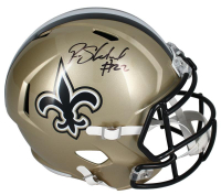 Rashid Shaheed Signed Saints Full-Size Speed Helmet (Beckett) at PristineAuction.com