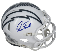 Dan Fouts Signed Chargers Salute to Service Alternate Speed Mini Helmet (Beckett) at PristineAuction.com