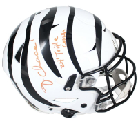 Ja'Marr Chase Signed Bengals Full-Size Authentic On-Field Speedflex Helmet Inscribed ""24 Triple Crown" (Beckett) at PristineAuction.com