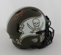 Derrick Brooks Signed Buccaneers Full-Size Salute To Service Alternate Speed Helmet (Radtke) at PristineAuction.com