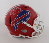Jim Kelly Signed Bills Full-Size Speed Helmet (Beckett) at PristineAuction.com