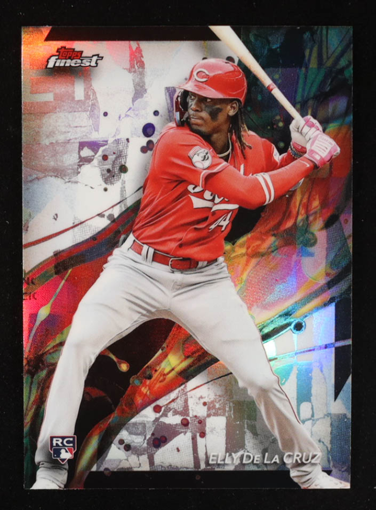 Elly De La Cruz 2024 Topps Finest Refractor #64 RC