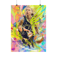 Paige Bueckers Wings 24x36 Poster at PristineAuction.com