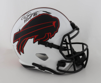 O.J. Simpson Signed Bills Full-Size Lunar Eclipse Alternate Speed Helmet Inscribed "HOF 85" (JSA) at PristineAuction.com