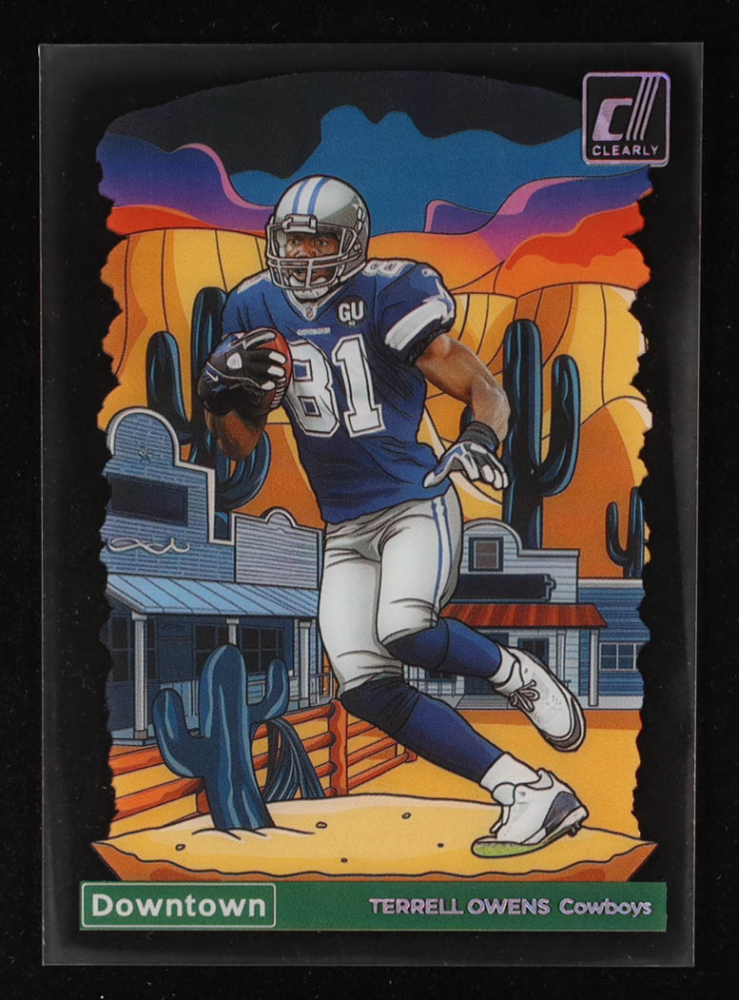 Terrell Owens 2024 Clearly Donruss Downtown #8